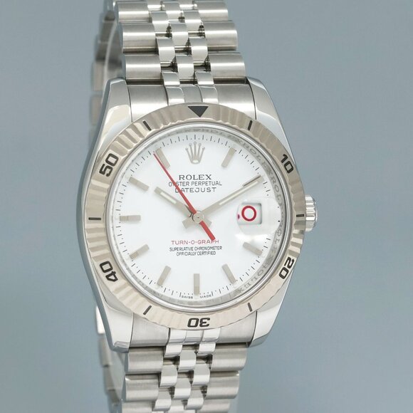 ROLEX DATEJUST 36MM DIAL 18K WATCH! WITH BOX!!! - Picture 6 of 6